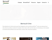 Tablet Screenshot of bernoullihealth.com